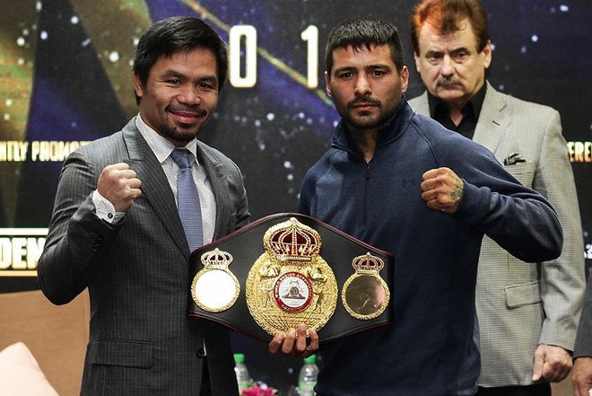 Cãi thầy, Pacman “chốt hạ” trận gặp Matthysse - Ảnh 3.