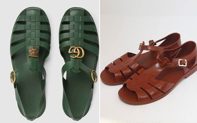 Nâng tầm cực phẩm dép tổ ong thành sandal dạo xóm, dân mạng lo ngại Gucci sẽ học hỏi ý tưởng - Ảnh 1.