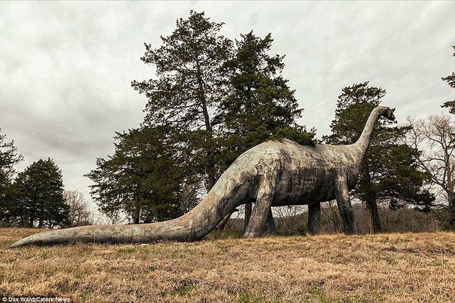 Ám ảnh công viên khủng long bị bỏ hoang ở Mỹ - Ảnh 8.