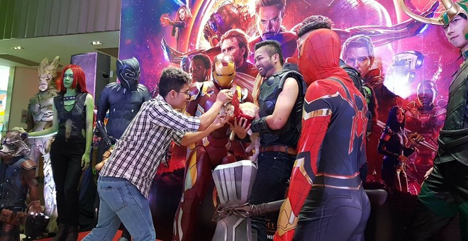 Khách mời đặc biệt gây sốt hơn cả sao Việt tại họp báo phim bom tấn Avengers - Ảnh 2.