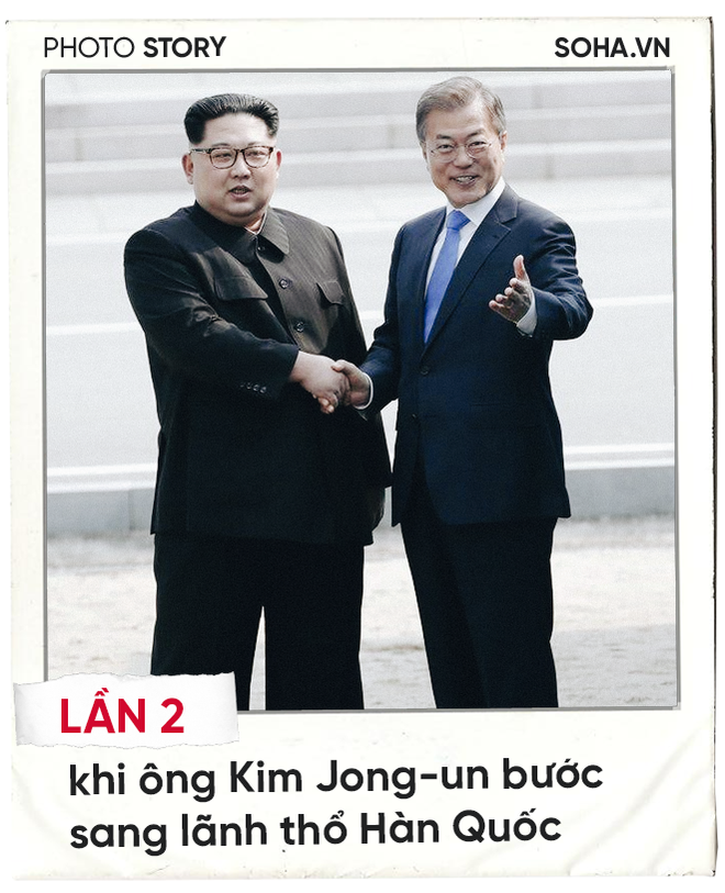 [PHOTO STORY] - 7 cái bắt tay lịch sử giữa hai miền Triều Tiên - Ảnh 2.