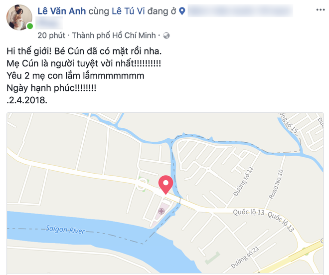 Sau 5 năm gắn bó, Tú Vi - Văn Anh chào đón con gái đầu lòng - Ảnh 1.