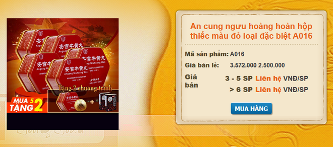 An cung ngưu hoàng hoàn ở TQ: Bạt ngàn chủng loại, giá cả, làm sao để mua tiền nào của nấy - Ảnh 6.