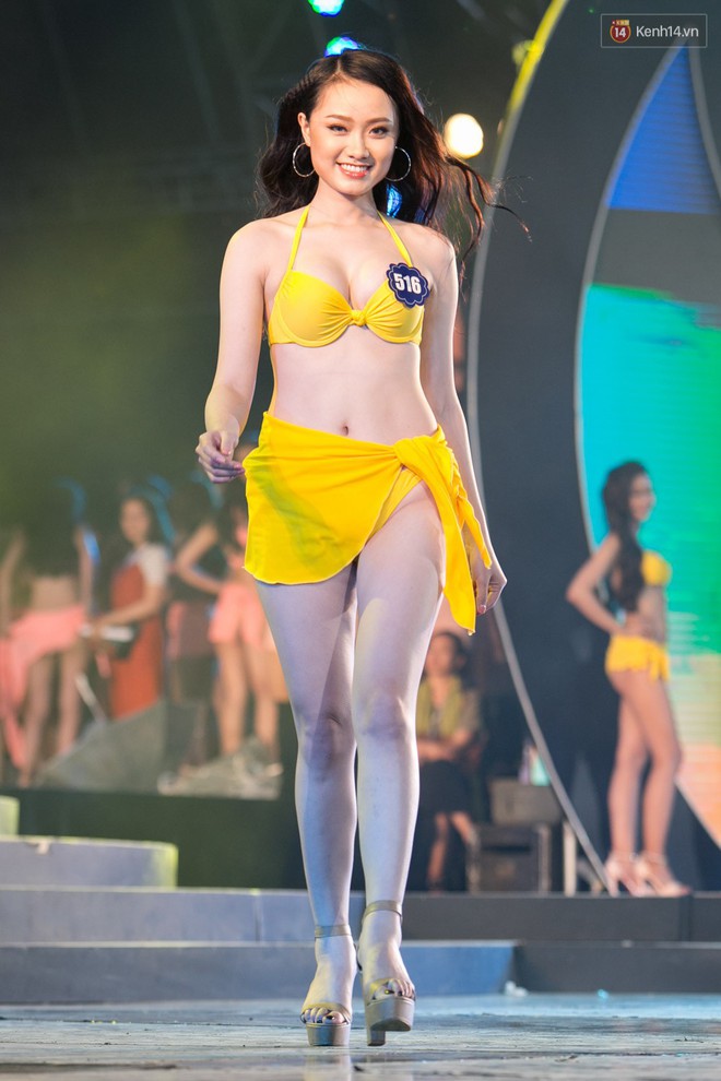 Thí sinh Hoa hậu Biển catwalk như đi chợ, body gây thất vọng khi trình diễn bikini trong buổi tổng duyệt - Ảnh 7.