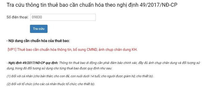 Cách bổ sung thông tin thuê bao Viettel ngay tại nhà - Ảnh 2.