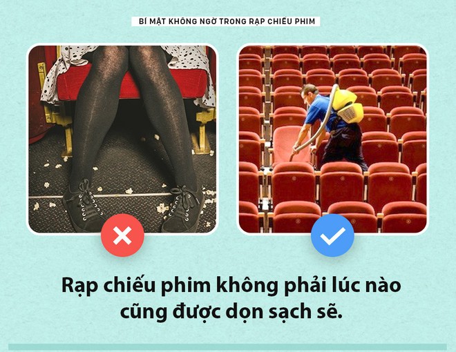 7 bí mật mà nhân viên ở rạp chiếu phim nước ngoài tiết lộ - Ảnh 6.