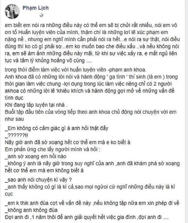 Phạm Lịch chốt câu chuyện... chưa hồi kết, Phạm Anh Khoa đang ở đâu? - Ảnh 1.