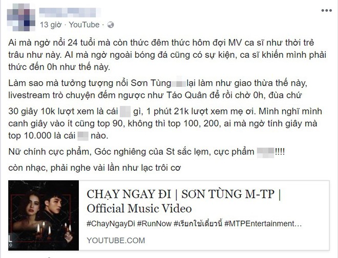 3 hiện tượng mới trên mạng xã hội ngay khi Sơn Tùng MTP vừa ra MV - Ảnh 3.