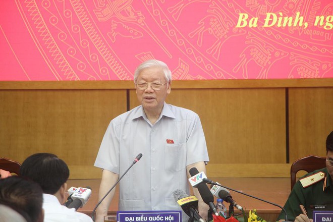 Tổng Bí thư Nguyễn Phú Trọng nói về xử lý ông Đinh La Thăng: Lịch sử đã bao giờ có chưa? - Ảnh 2.