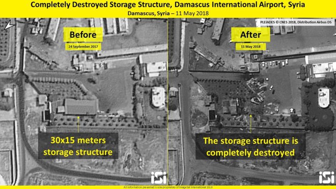 Tên lửa Israel tàn phá sân bay quốc tế Damascus, Syria: Thiệt hại nặng nề - Ảnh 3.