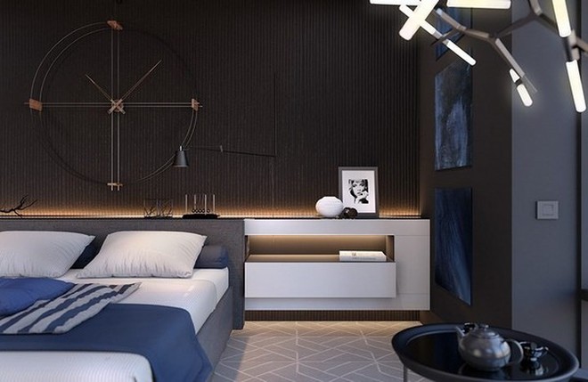 Ý tưởng trang trí phòng ngủ bằng đèn tuyệt đẹp - Ảnh 10.