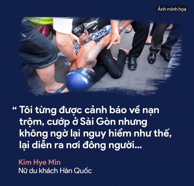 [PHOTO STORY] Dân thường, người bị nạn, du khách thảng thốt về nạn cướp giật ở Sài Gòn - Ảnh 4.