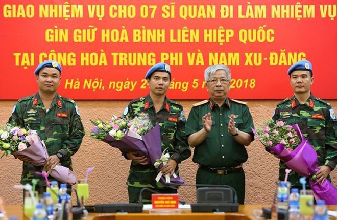 Thêm 7 sĩ quan Việt Nam đi gìn giữ hòa bình - Ảnh 3.