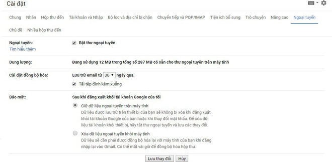 Hướng dẫn sử dụng Gmail không cần kết nối mạng - Ảnh 5.