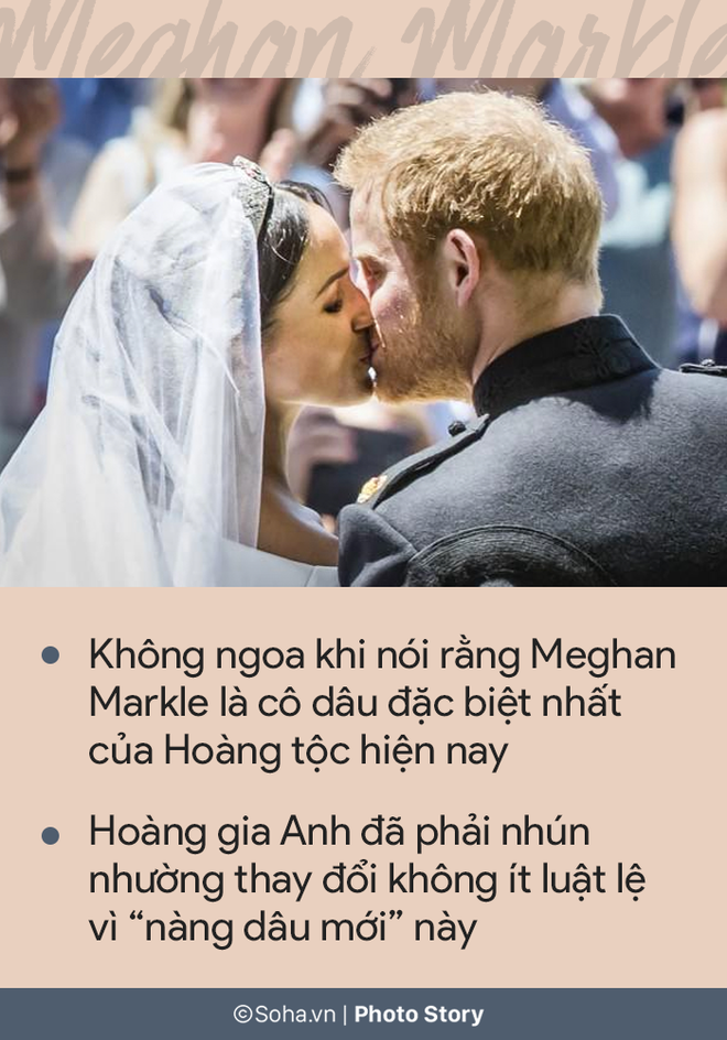 [Photo Story] Meghan Markle - Cô dâu đặc biệt phá bỏ luật lệ trăm năm của Hoàng gia Anh - Ảnh 10.