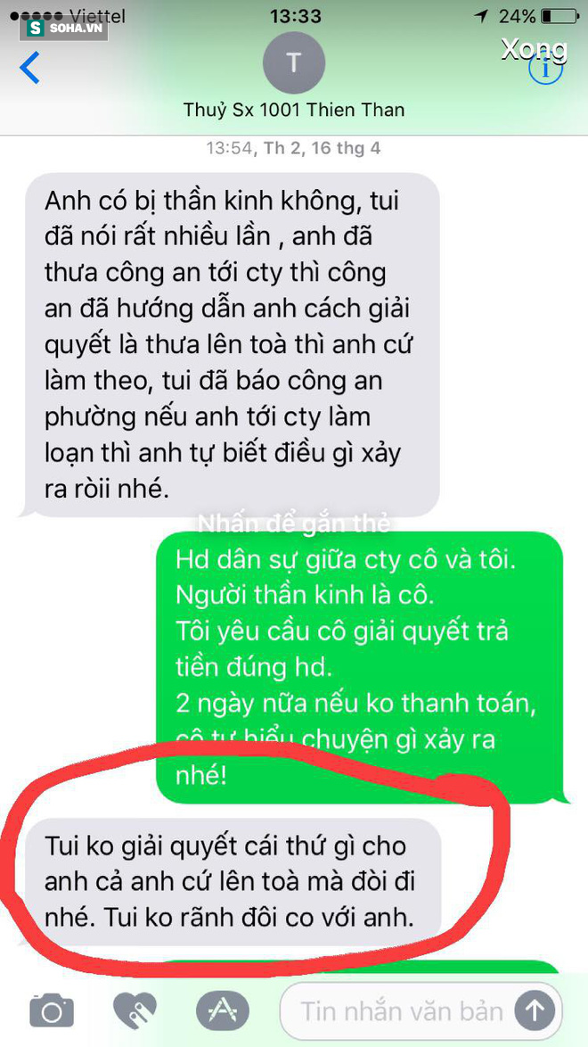 Diễn viên đòi nợ cát xê bị Chủ nhiệm đoàn phim đấm vào mặt, cầm dao rượt như xã hội đen - Ảnh 7.