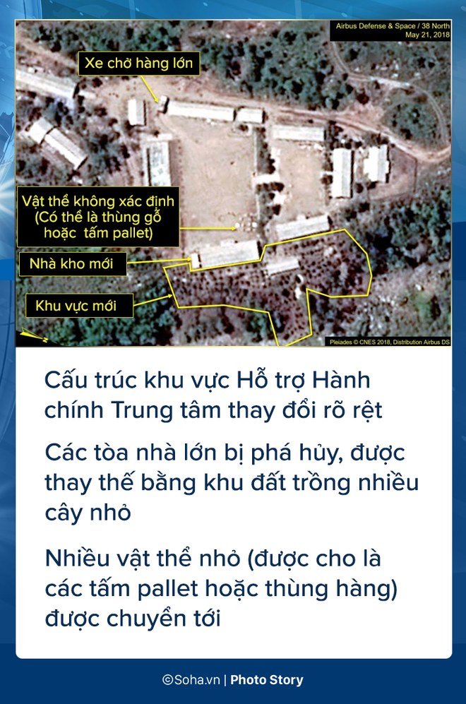 [PHOTO STORY] Bãi thử nghiệm hạt nhân Punggye-ri thay đổi chóng mặt trước giờ G - Ảnh 7.