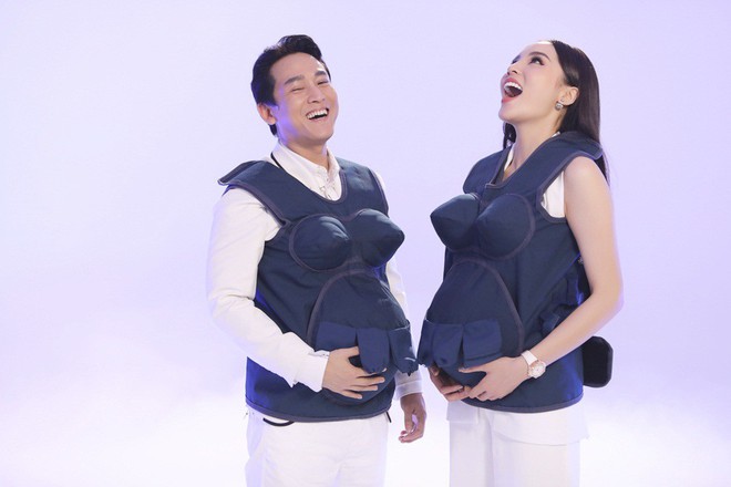 Hoa hậu Kỳ Duyên: Mang bầu, tôi thấy phần bụng cực kì nặng, có cảm giác đau thốn thốn kiểu gì ấy - Ảnh 9.