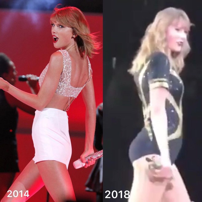 Mặc đồ bó sát, Taylor Swift lộ rõ bụng ngày càng béo ra, vòng 3 cũng đẫy đà hơn trước - Ảnh 6.