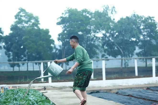 Hoàng Tôn, Gin Tuấn Kiệt bối rối với nhiệm vụ tưới rau - Ảnh 10.