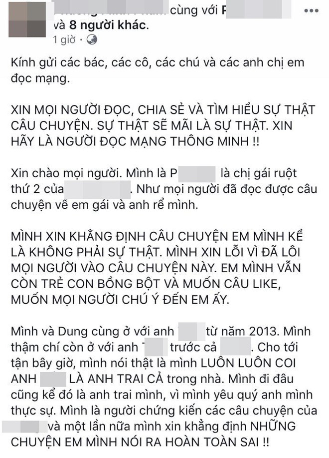 Vụ việc ồn ào nhất MXH cuối tuần: Em gái tố anh rể bạo hành, chị gái lên tiếng chỉ trích em câu view - Ảnh 3.