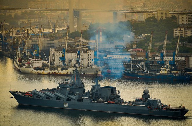 Các tàu chiến cực mạnh trong hạm đội Thái Bình Dương của Nga - Ảnh 1.