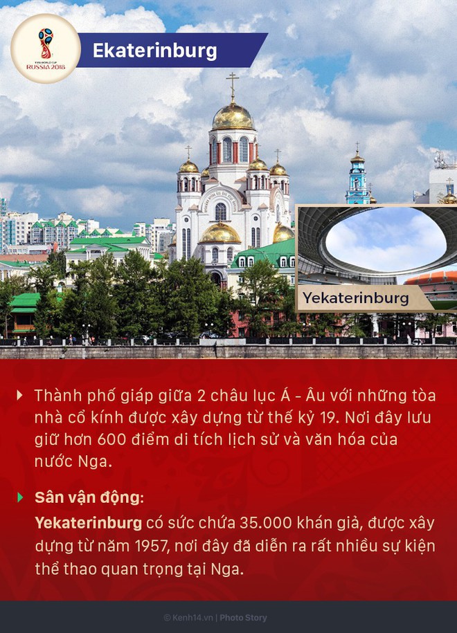 Cùng tìm hiểu vẻ đẹp nước Nga qua 11 thành phố đăng cai World Cup 2018 - Ảnh 11.