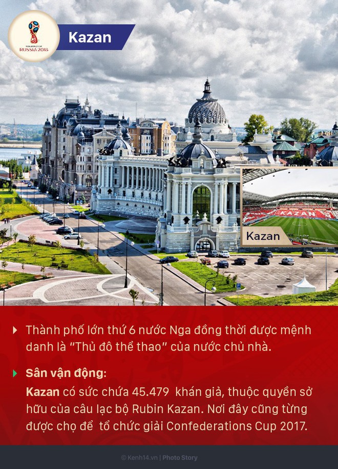 Cùng tìm hiểu vẻ đẹp nước Nga qua 11 thành phố đăng cai World Cup 2018 - Ảnh 5.