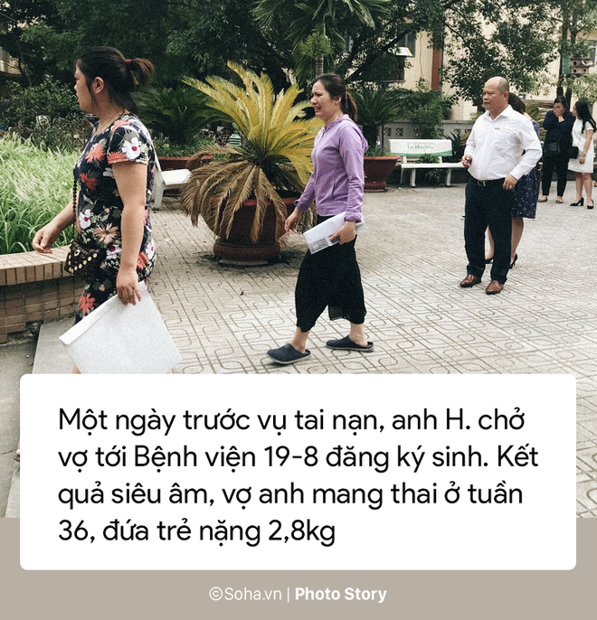 [Photo Story] Vụ thai phụ rớt con sau tai nạn: Đăng ký sinh hôm trước, hôm sau đưa thi thể vợ con về - Ảnh 6.