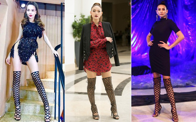 Minh Hằng đụng cùng kiểu boots với Hà Hồ và Võ Hoàng Yến: Chỉ thấy tội cho cô gái đó! - Ảnh 6.