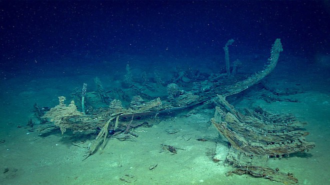 Phát hiện “nghĩa địa của những con tàu chìm ở vùng biển sâu nhất vịnh Mexico - Ảnh 7.