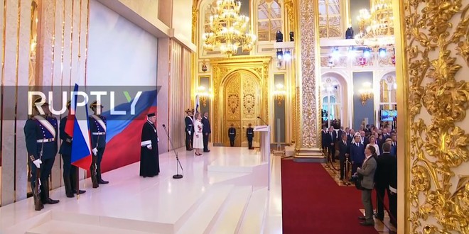 Trực tiếp: Lễ nhậm chức nhiệm kỳ 4 của Tổng thống Nga Vladimir Putin - Ảnh 1.