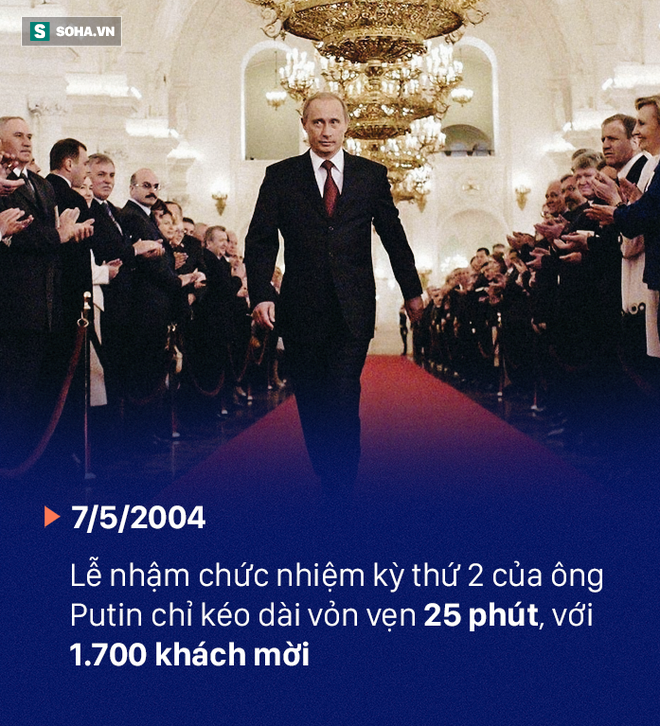 [PHOTO STORY] Hai đồ vật luôn xuất hiện trong các lễ nhậm chức của Tổng thống Nga - Ảnh 4.