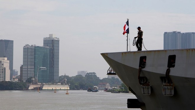 Tàu chiến hiện đại 3.600 tấn của Hải quân Pháp tới TP.HCM - Ảnh 5.