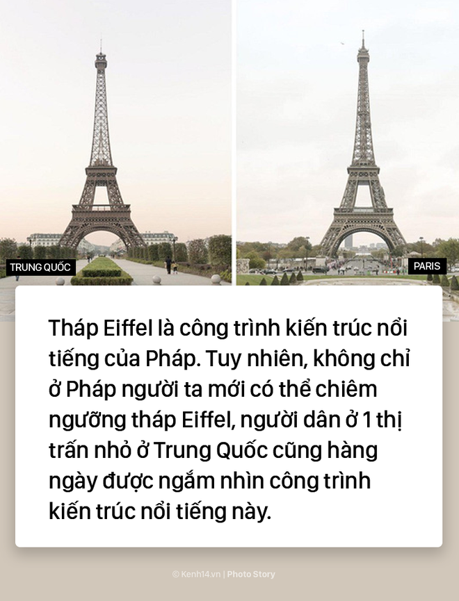 Tháp Eiffel “made in China” cứu sống thị trấn ma ở Trung Quốc - Ảnh 1.