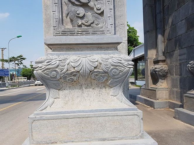 Cận cảnh cổng làng 11 tỷ ở Ninh Bình - Ảnh 5. Cận cảnh cổng làng 11 tỷ ở Ninh Bình - Ảnh 5.