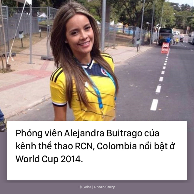 [PHOTO STORY]: Các fan nữ xinh đẹp, nóng bỏng nổi bật trên các khán đài World Cup 2014 giờ ra sao? - Ảnh 6.