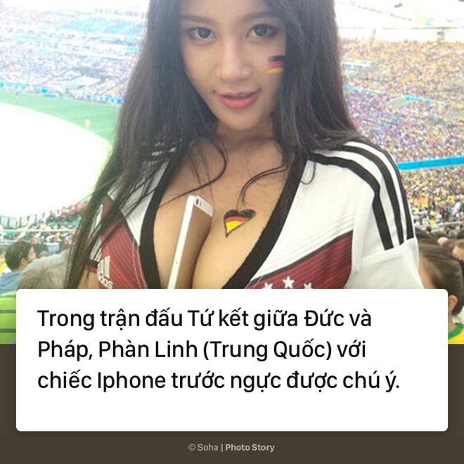 [PHOTO STORY]: Các fan nữ xinh đẹp, nóng bỏng nổi bật trên các khán đài World Cup 2014 giờ ra sao? - Ảnh 8.