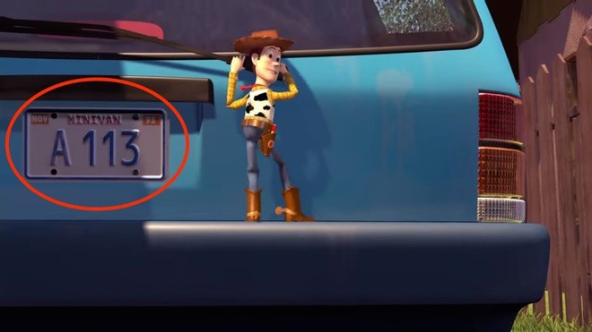 Thông điệp bí ẩn A113 trong phim hoạt hình Pixar có ý nghĩa gì? - Ảnh 2.