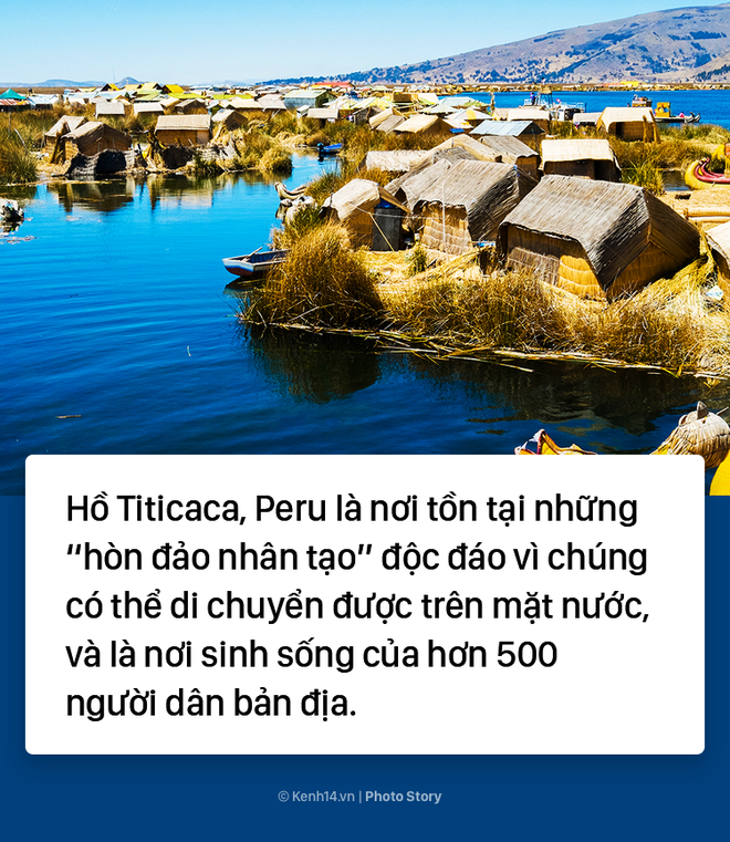 Thú vị với hòn đảo nhân tạo biết di chuyển tại Peru - Ảnh 1.