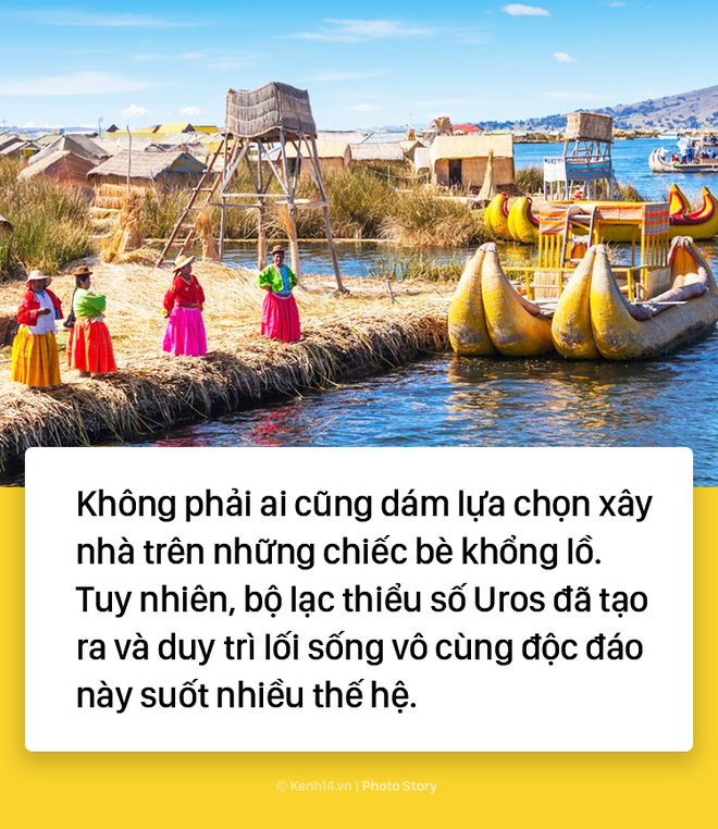 Thú vị với hòn đảo nhân tạo biết di chuyển tại Peru - Ảnh 2.