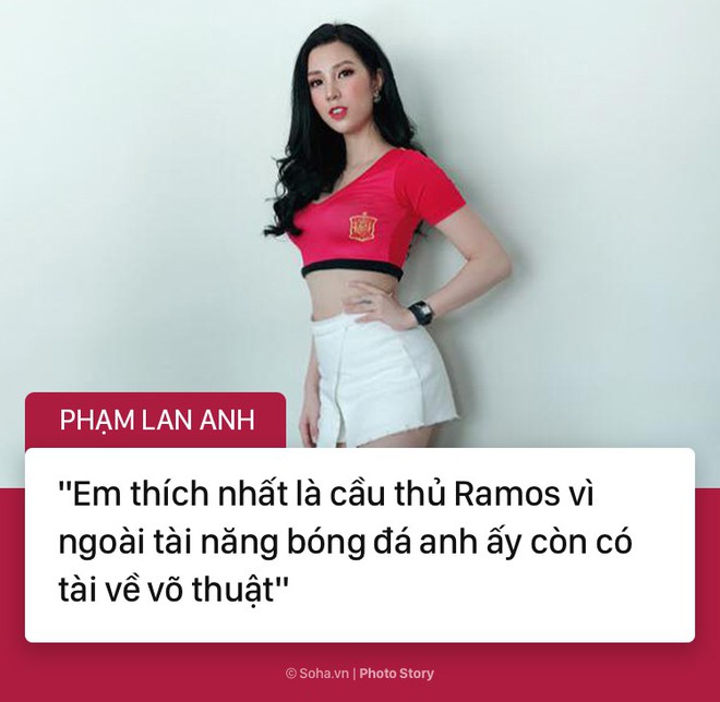 Hot girl Nóng cùng World Cup và câu nói bị bóc phốt trên sóng trực tiếp - Ảnh 7.