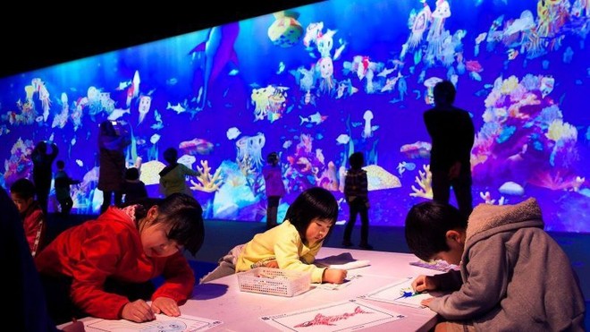 Ghé thăm bảo tàng kỹ thuật số độc đáo ở Nhật Bản: Một thế giới mới ảo diệu đến choáng ngợp, chẳng khác gì khung cảnh trong phim Avatar - Ảnh 9.