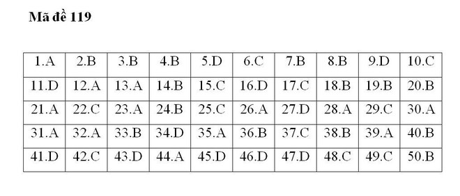 Gợi ý đáp án 24 mã đề thi môn Toán kỳ thi THPT Quốc gia 2018 - Ảnh 5.