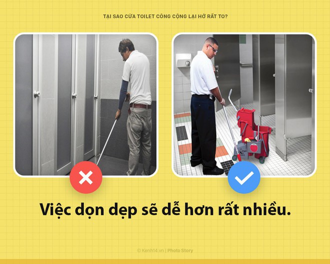 7 lý do vì sao cửa toilet công cộng phải để khoảng hở to đến vô duyên ngược lối, ai cũng gật gù với điều thứ 3 - Ảnh 1.