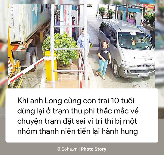 Cháu bé 10 tuổi hoảng sợ, van xin khi bố bị hành hung tại trạm BOT Tân Đệ - Ảnh 2.