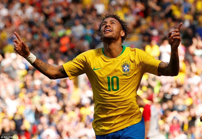 Neymar vừa tái xuất đã solo ghi bàn đẹp mắt, Brazil phấn khởi trước thềm World Cup 2018 - Ảnh 2.