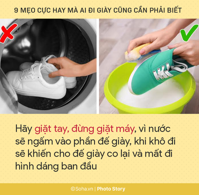 [PHOTO STORY] 9 mẹo cực hay, ai đi giày cũng nên biết - Ảnh 1.