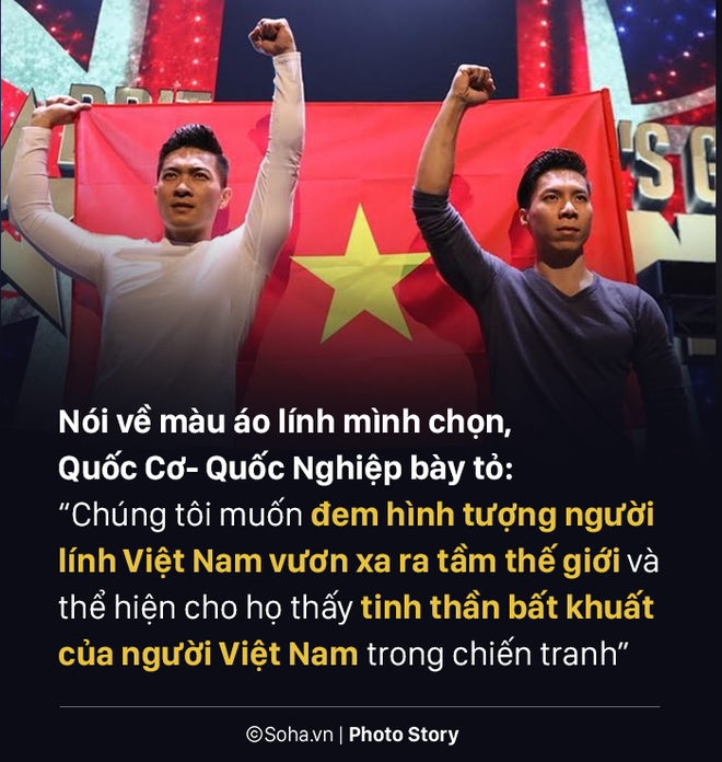 [Photo Story] Mai hoa thung và điều bí mật sau bộ áo lính của Cơ - Nghiệp ở CK Britains Got Talent - Ảnh 10.