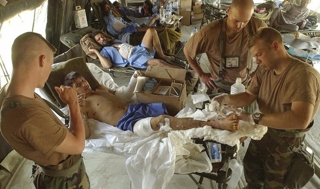 Ám ảnh trận chiến của quân đội Mỹ nhằm lật đổ Tổng thống Iraq Hussein - Ảnh 16.